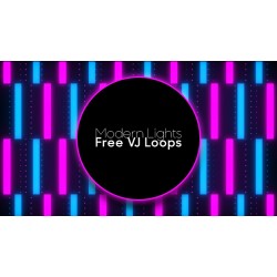Modern Lights Free VJ Loops