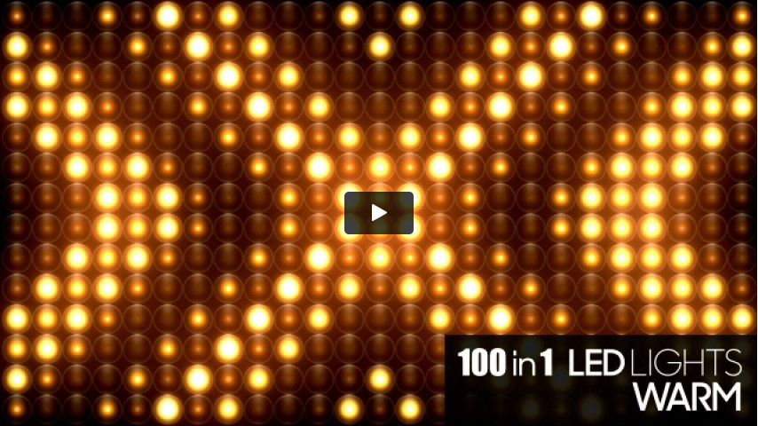 100 LED Lights Warm